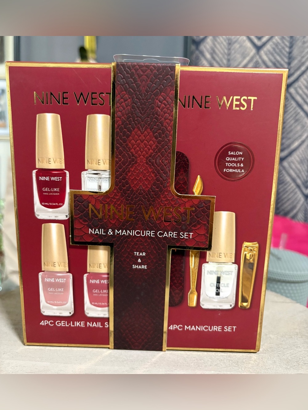 Nine West Nail & Manicure Care Set,
(Gel) 💅
